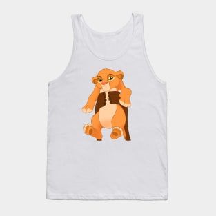 The lion king, cute Simba, baby Simba king, Tank Top